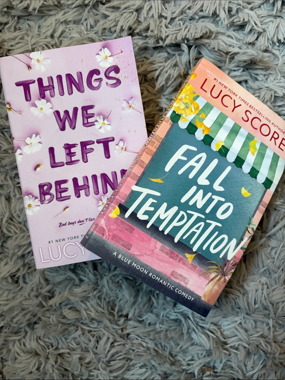 Lucy Score Paperback Book Bundle - Pink & Teal Covers